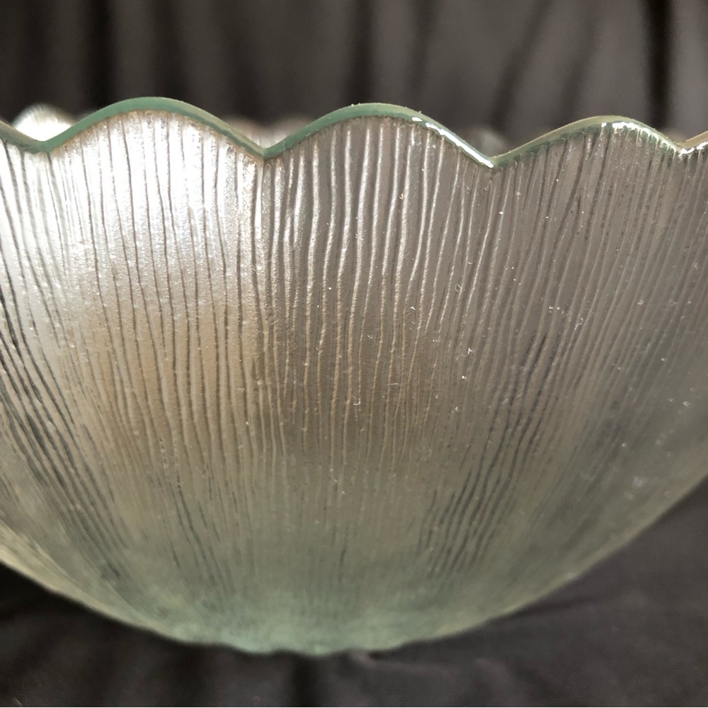 Vintage Scalloped Edged 12” Serving Bowl - Picture 4 of 14